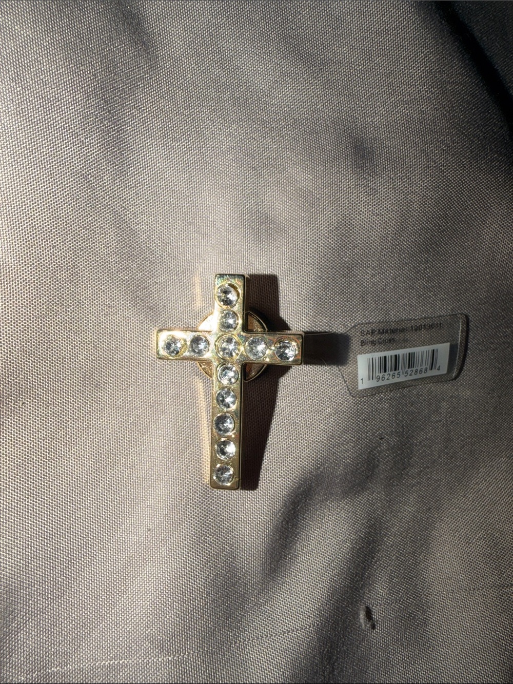 crocs charm bling cross